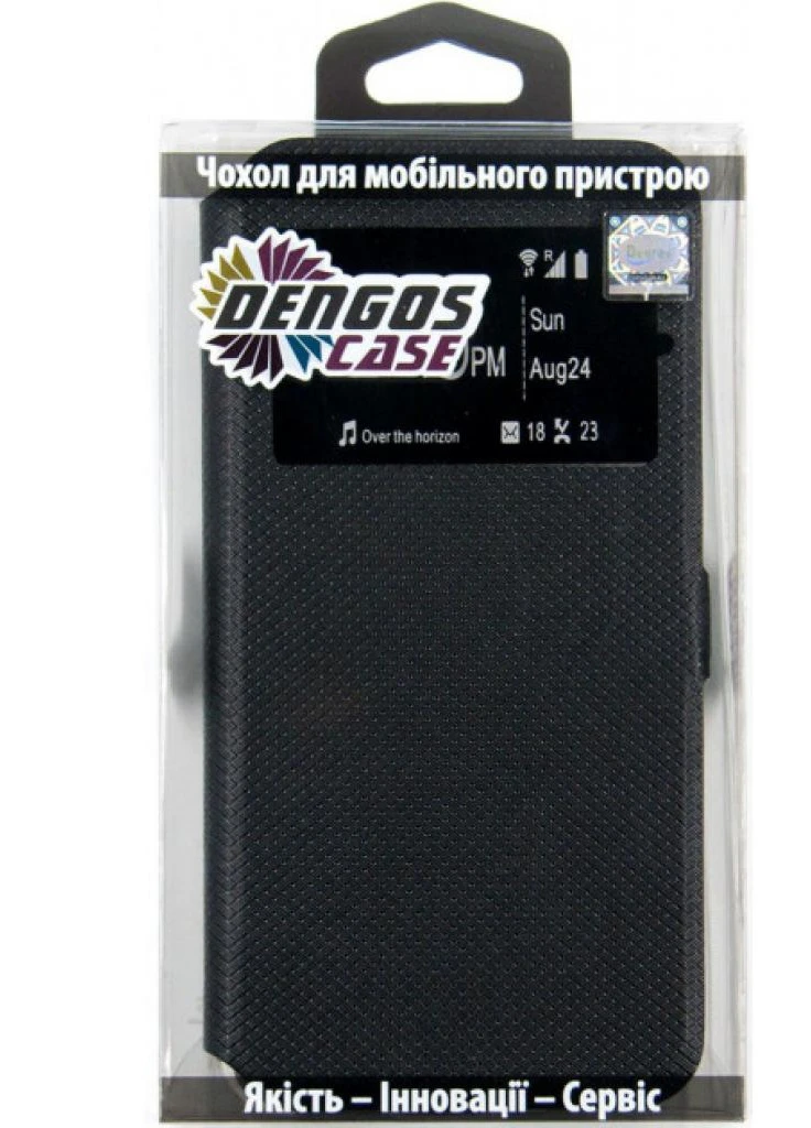 Чохол для мобільного телефону (смартфону) Flipp-Book Call ID Xiaomi Redmi 9, black (DG-SL-BK-266) (DG-SL-BK-266) DENGOS (201492535)