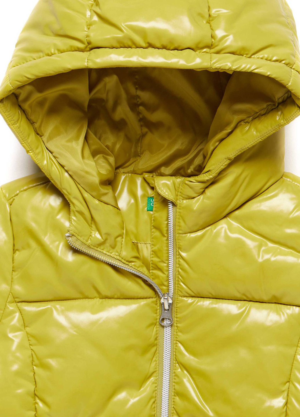 Жовта демісезонна куртка United Colors of Benetton