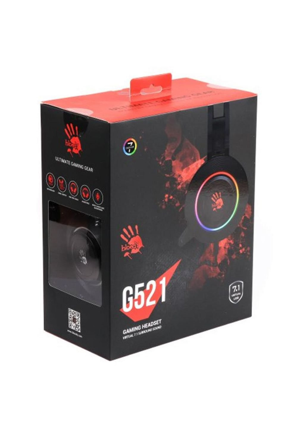 Наушники A4Tech Bloody G521 Black (253547130)