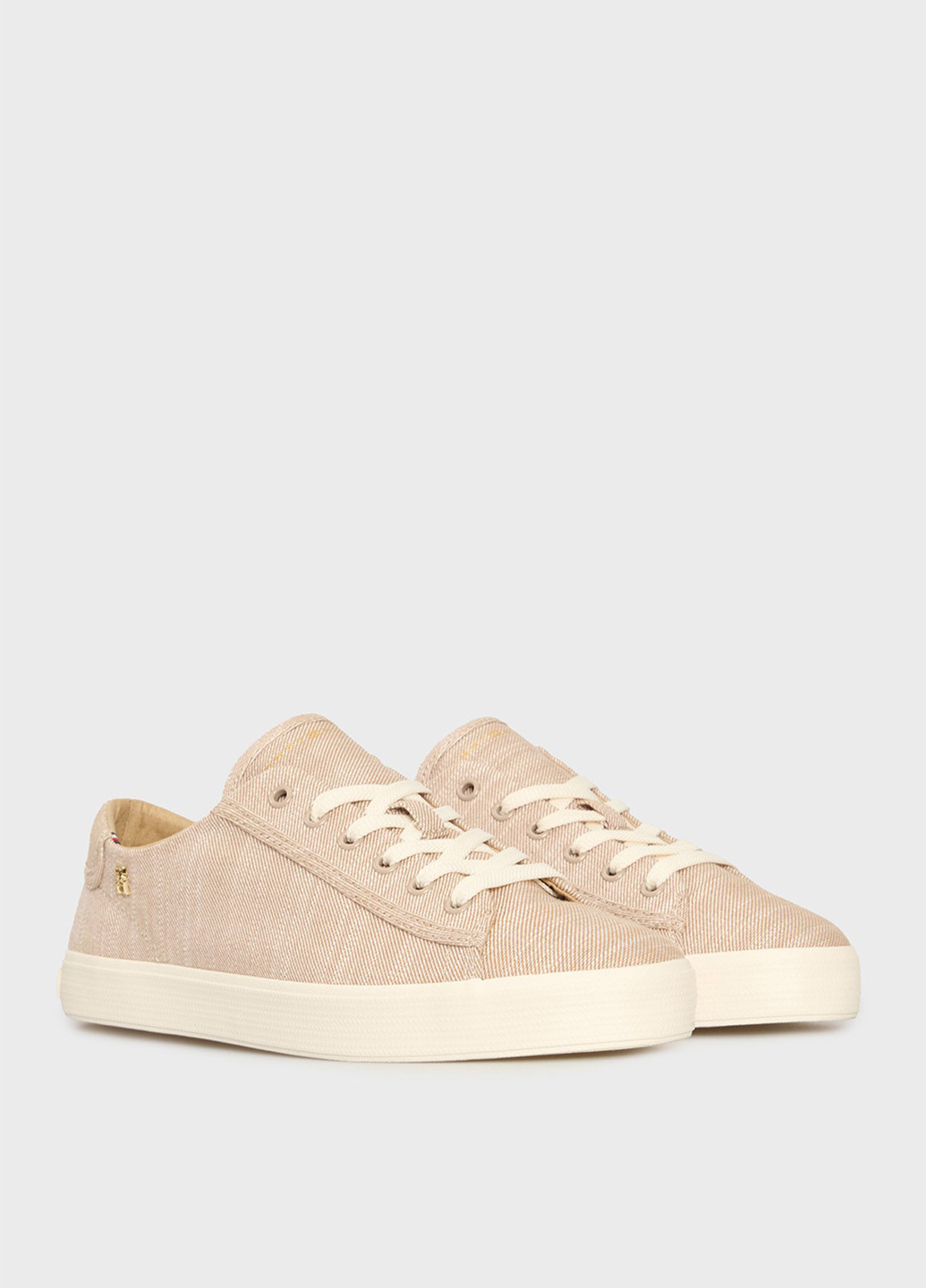 Бежеві кеди Tommy Hilfiger