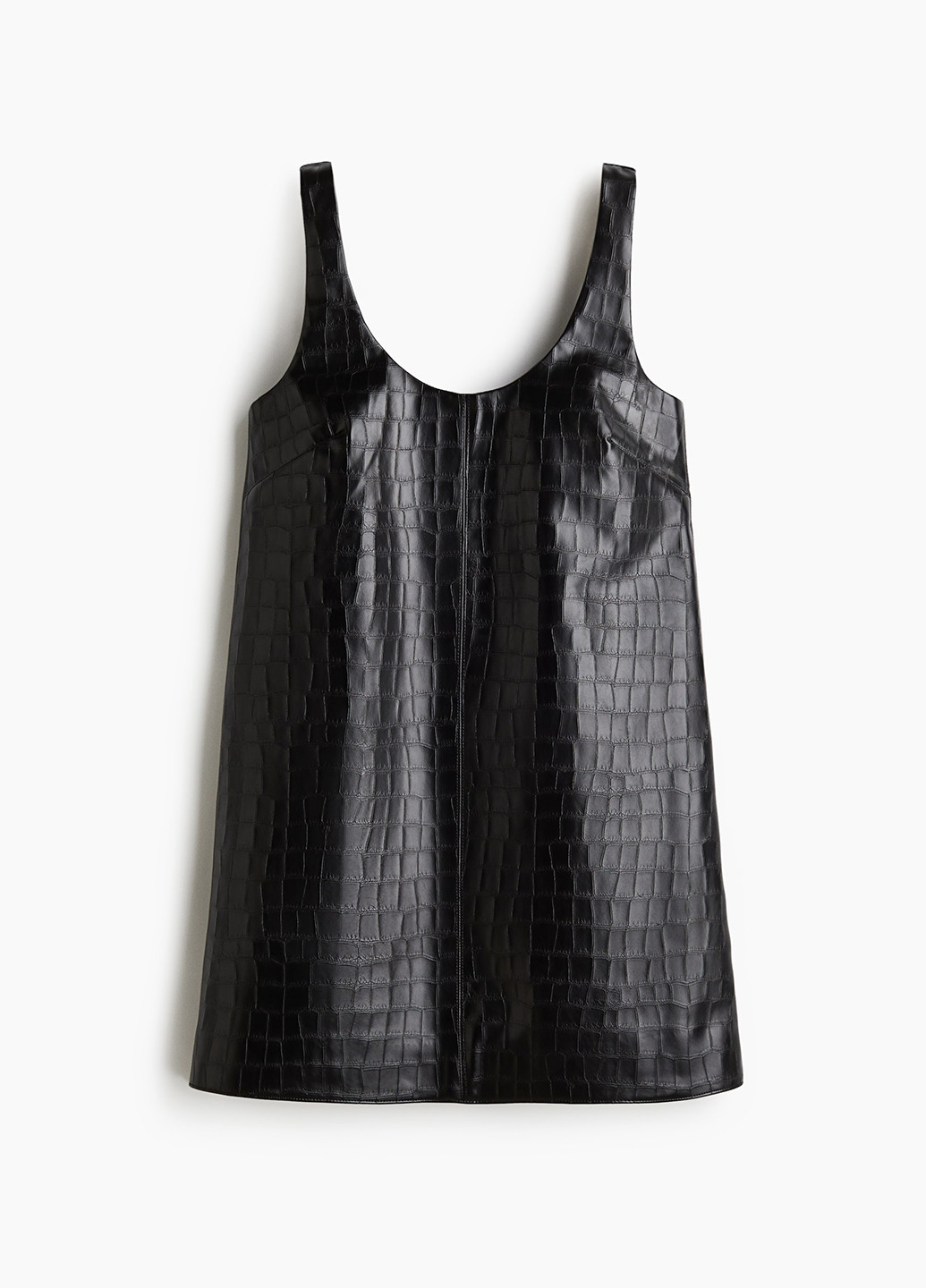 Черное кэжуал платье H&M однотонное