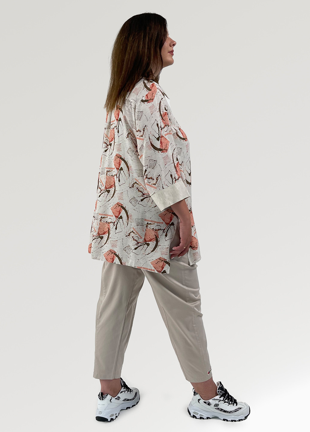 Молочная блуза Grandi