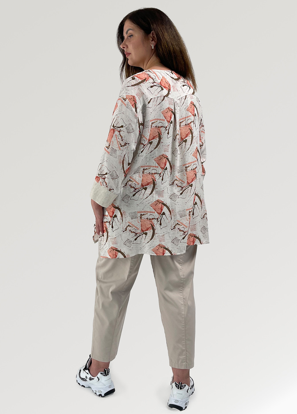 Молочная блуза Grandi