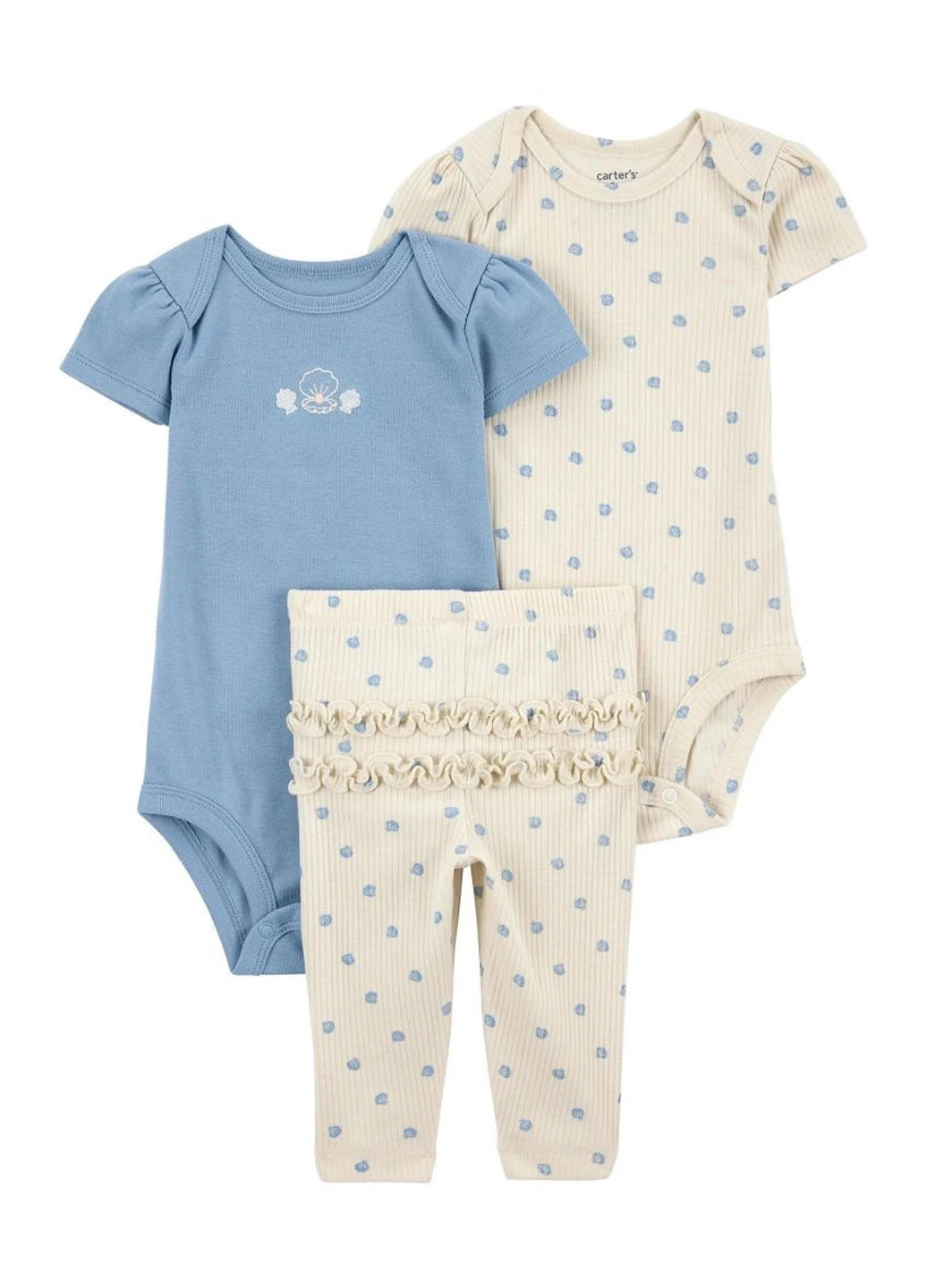 Комбінований демісезонний комплект (боді (2 шт.), штани) Carter's