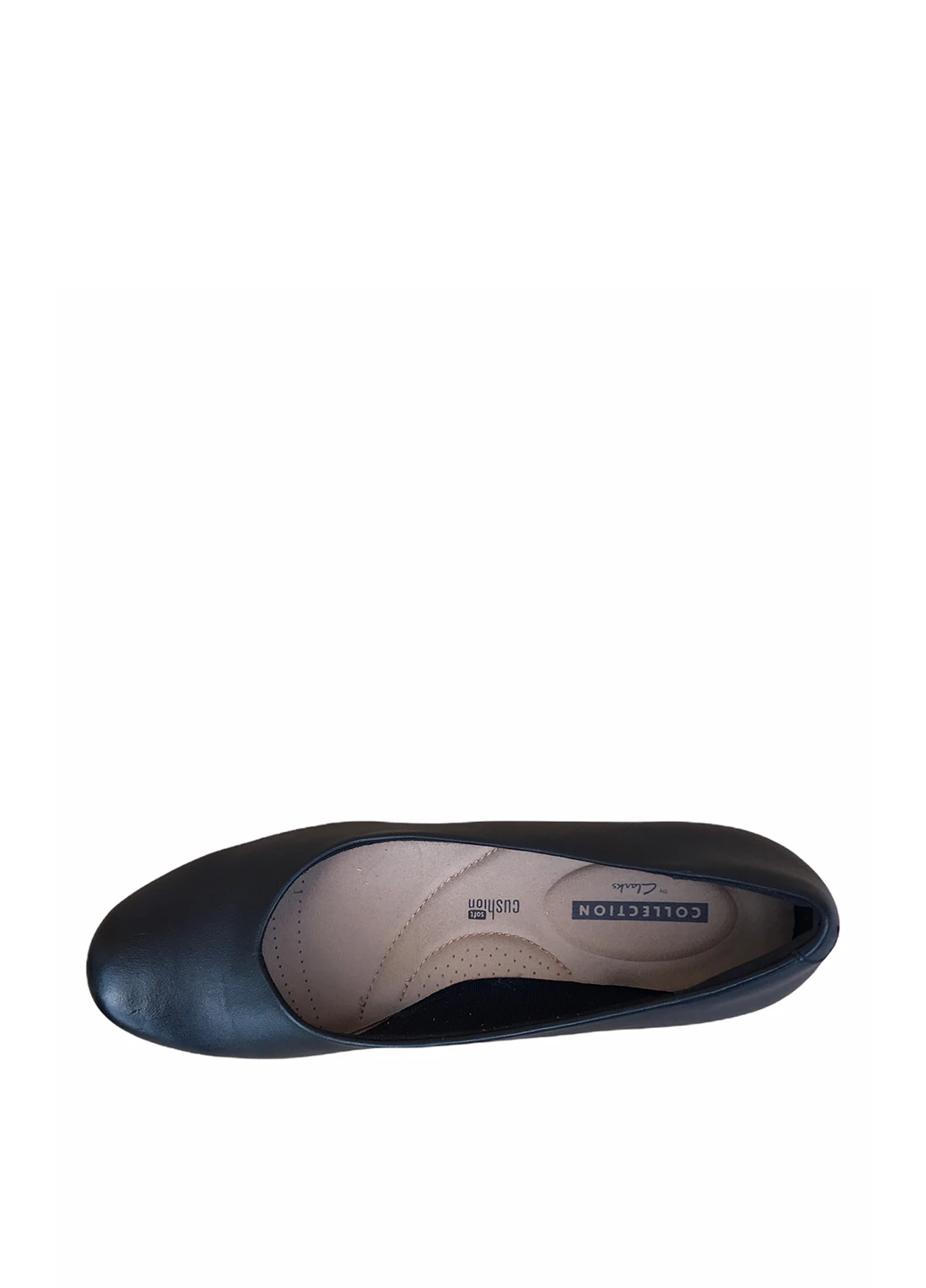 Clarks Туфлі туфлі-човники чорний з натуральна шкіра, — демісезон (252011413)