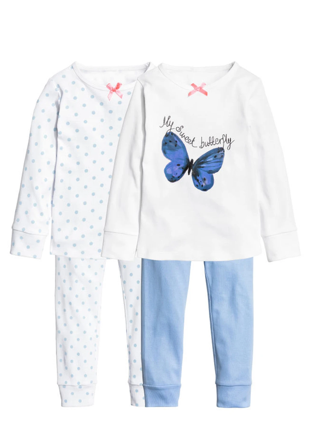 Комбінована всесезон піжама (лонгслів, брюки) H&M