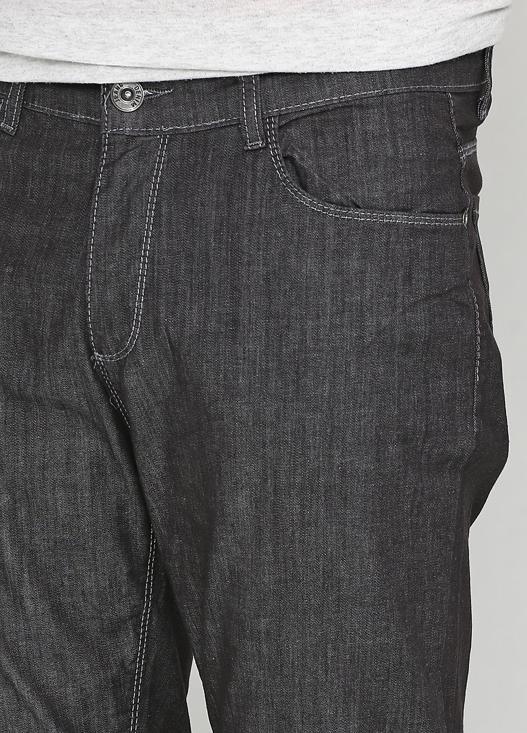 Черные демисезонные прямые джинсы MRS