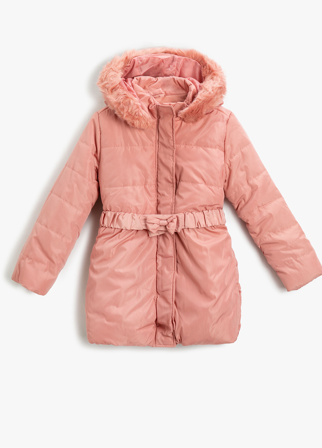 Розовая демисезонная куртка куртка-пальто KOTON