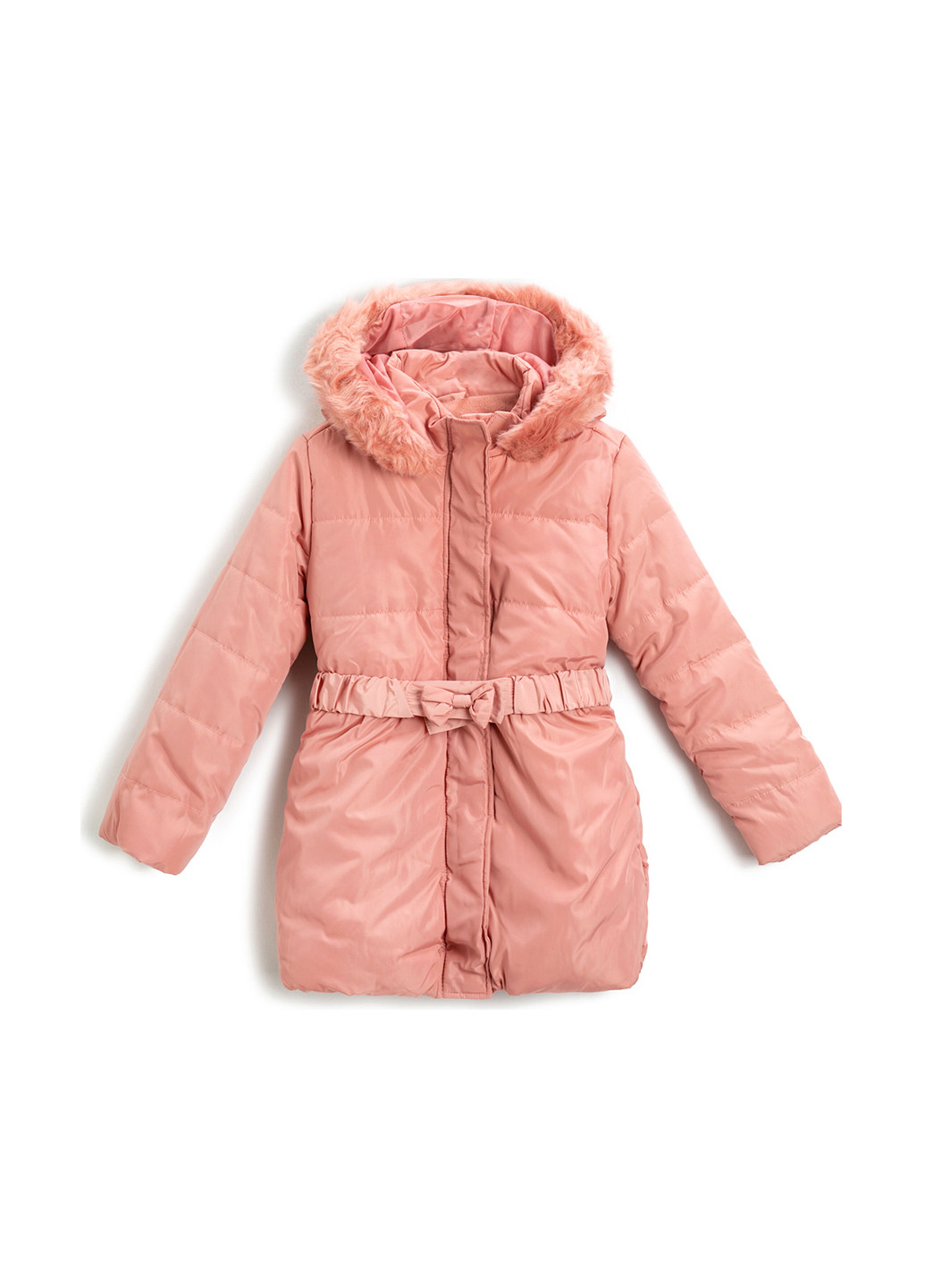 Розовая демисезонная куртка куртка-пальто KOTON