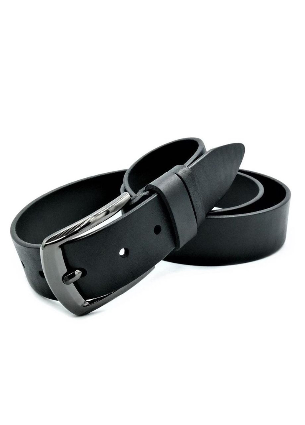 Мужской кожаный ремень 110-120х4 см Weatro (232989541)