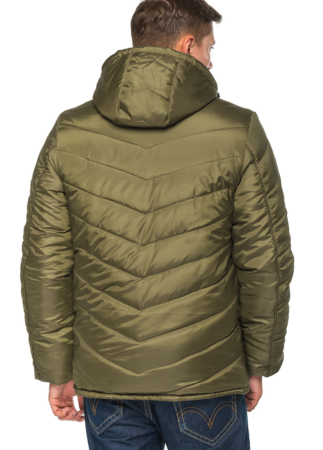 Оливкова (хакі) зимня куртка Кариант