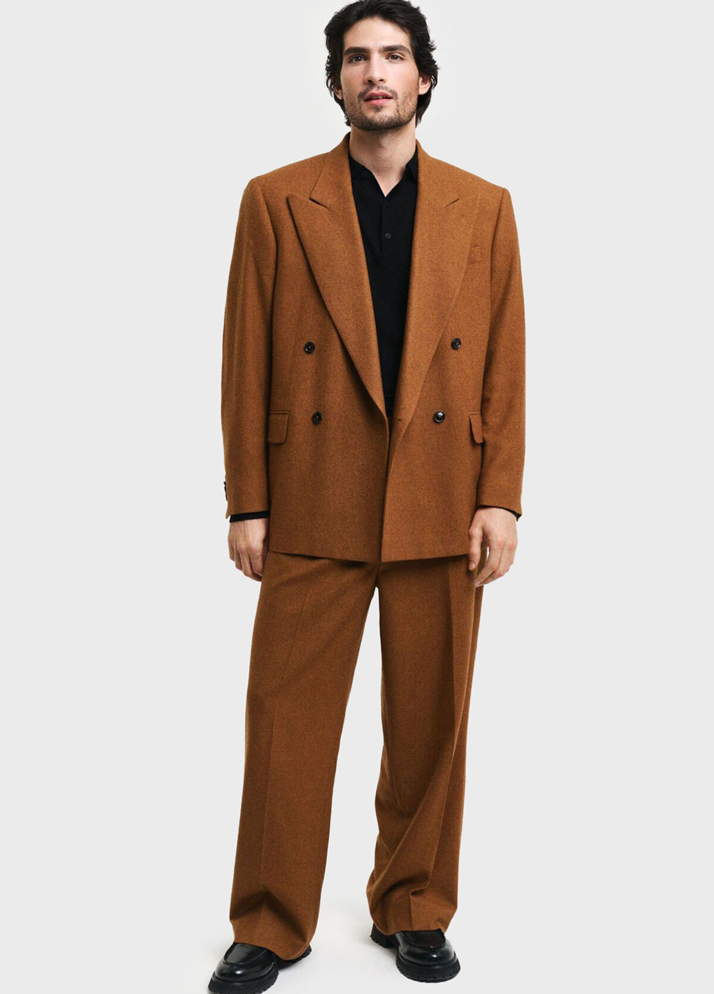 Чорний зимовий светр Gant