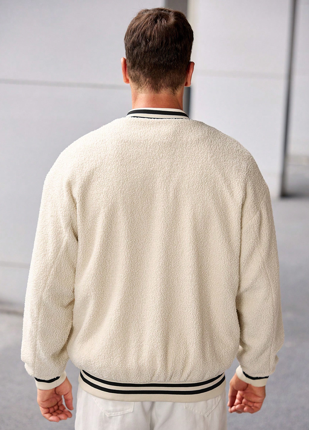 Бомбер SHEIN на кнопках (331536129)