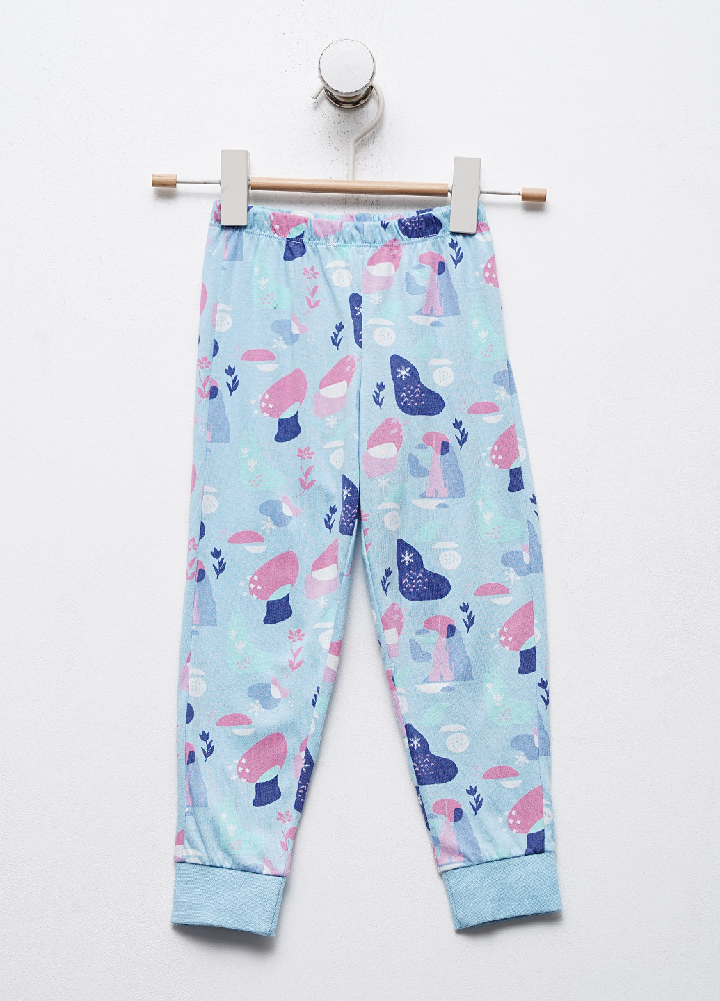 Голубые домашние демисезонные джоггеры брюки C&A