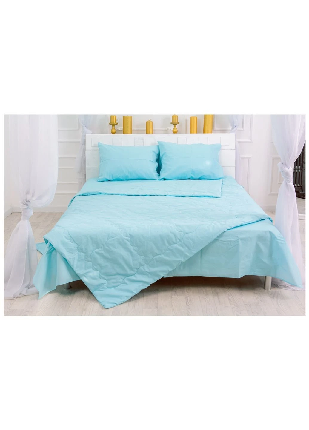 Одеяло MirSon антиаллергенное Летнее с Ecosilk 2303 Lucretia 220x240 (2200003027884) No Brand (254013677)