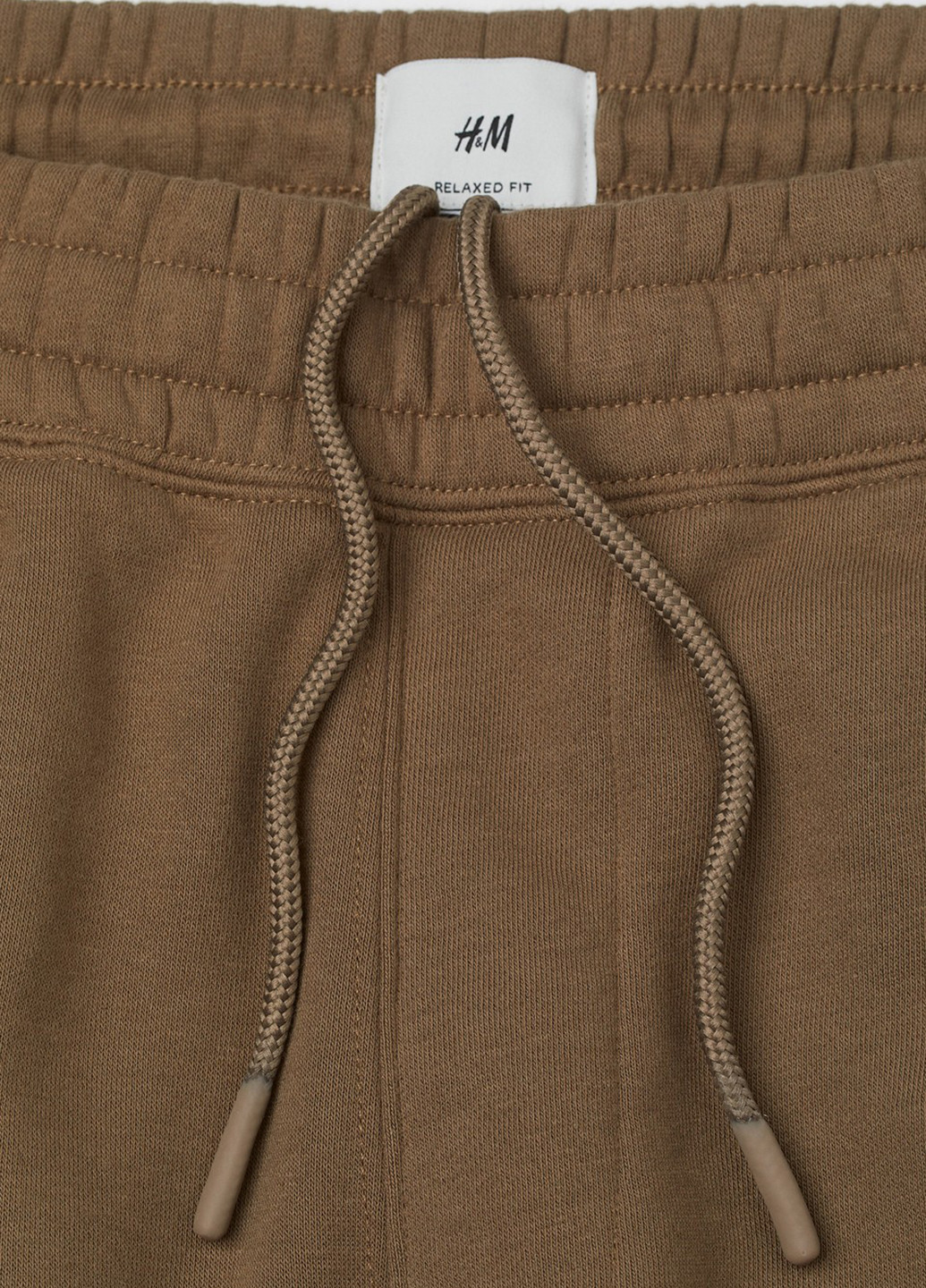 Светло-коричневые спортивные демисезонные джоггеры брюки H&M