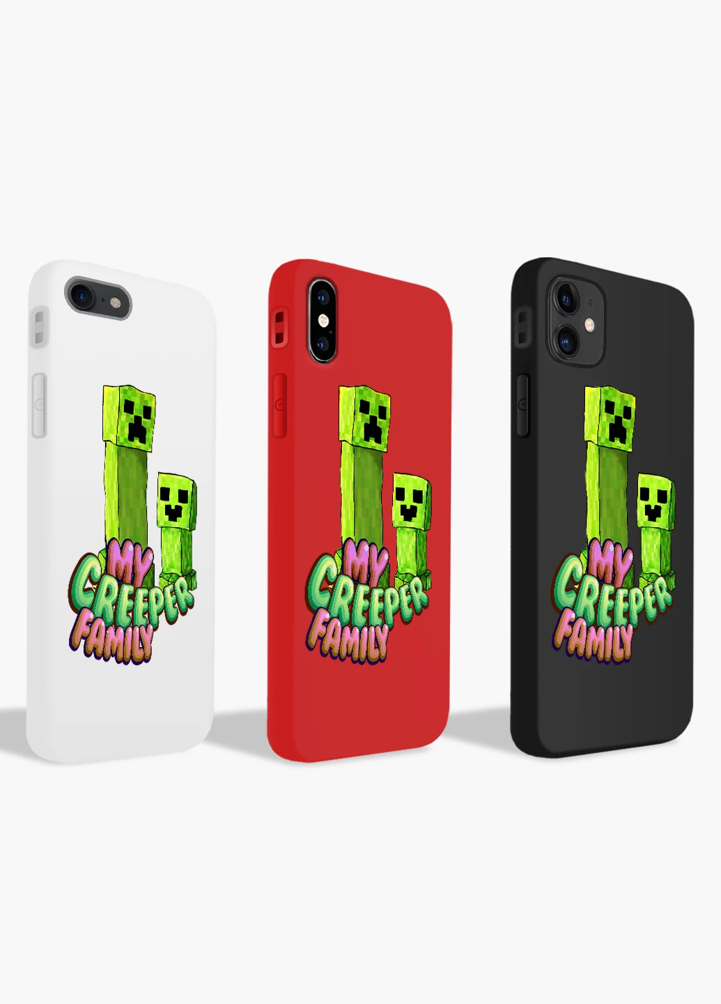 Чохол силіконовий Apple Iphone 7 Майнкрафт (Minecraft) (17361-1176) MobiPrint (219347483)