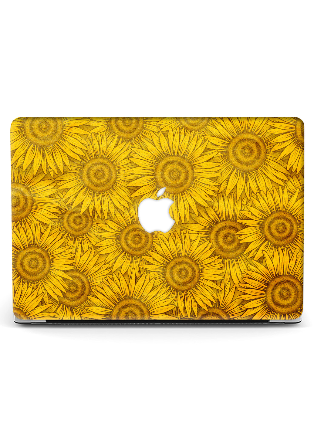 Чохол пластиковий для Apple MacBook Air 13 A1932 / A2179 / A2337 Патерн соняшників (Sunflower pattern) (9656-2359) MobiPrint (218861731)