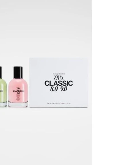 Туалетна вода в наборі для чоловіків CLASSIC 8.0 + CLASSIC 9.0 85P 80 мл, 80 мл (P-6910806231343) Zara (253137560)