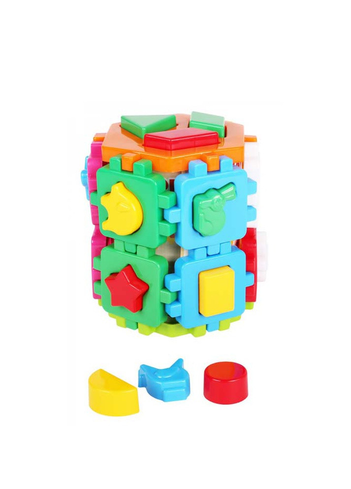 Іграшка конструктор куб "Розумний малюк" ТехноК (255639699)