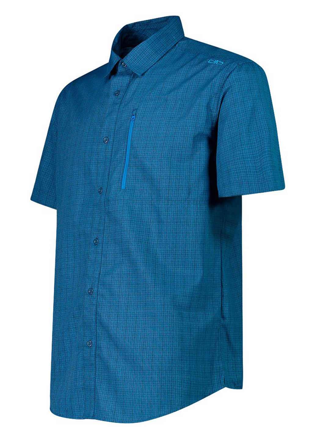 Морской волны кэжуал рубашка в клетку CMP