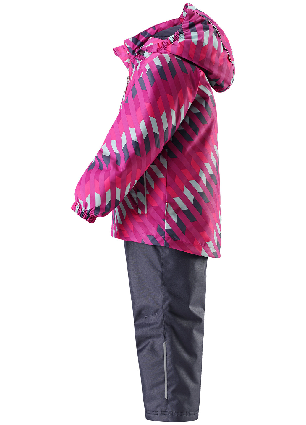 Розовый демисезонный комплект (куртка, брюки) Lassie by Reima