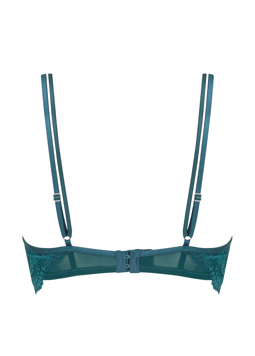 Темно-бірюзовий бюстгальтер Hunkemoller з кісточками поліамід