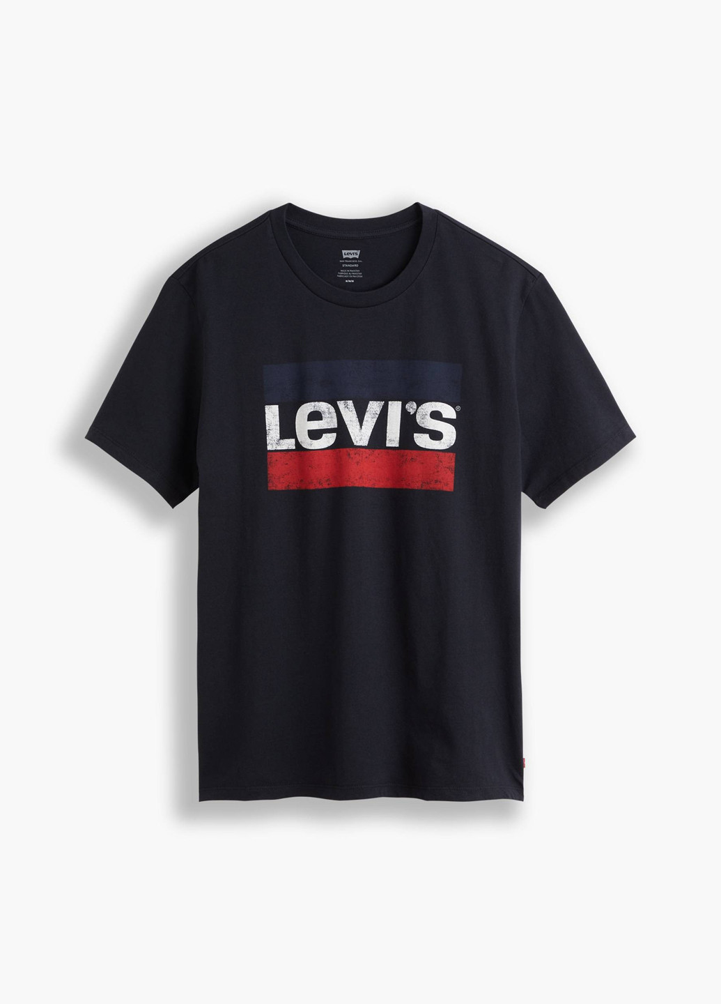 Черная футболка Levi's