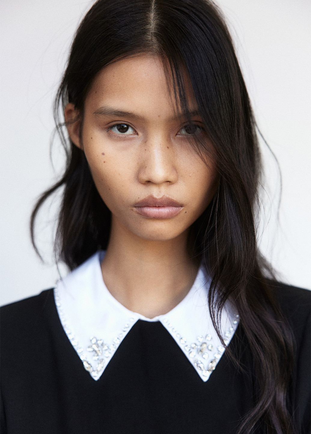 Чорно-білий ділова, кежуал сукня H&M колор блок