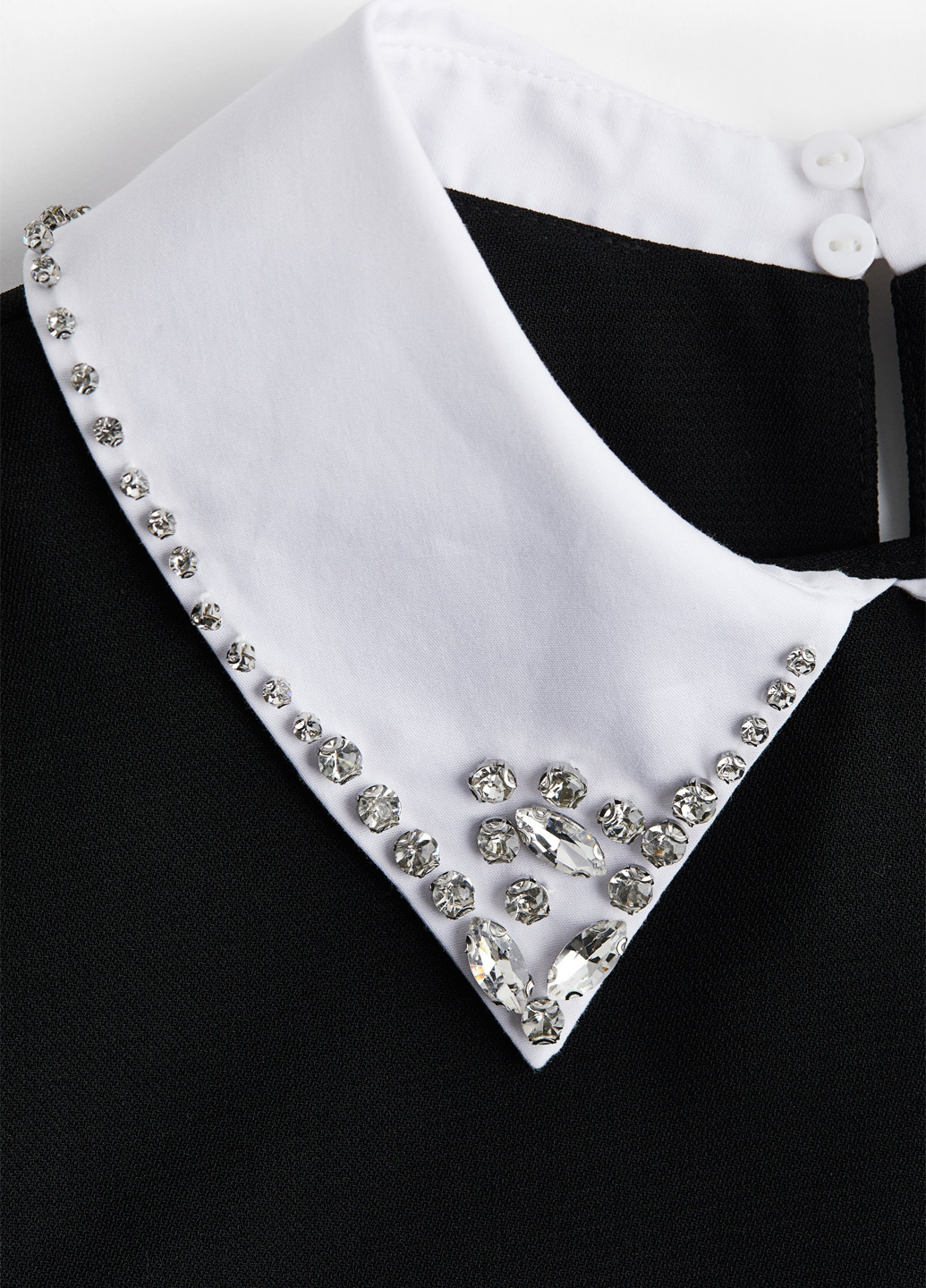 Чорно-білий ділова, кежуал сукня H&M колор блок