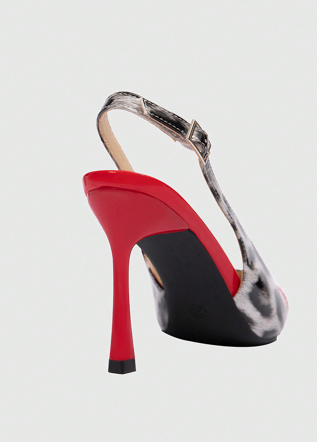 SHEIN Туфли слингбеки комбинированный з искусственная кожа, китай — лето (340109562)