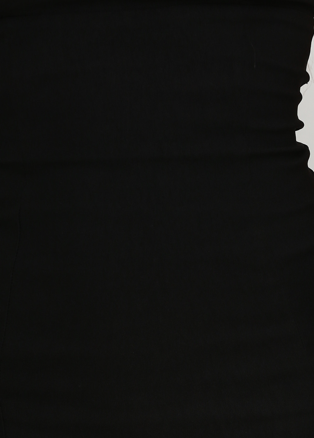 Черное кэжуал платье бандо Swoon однотонное