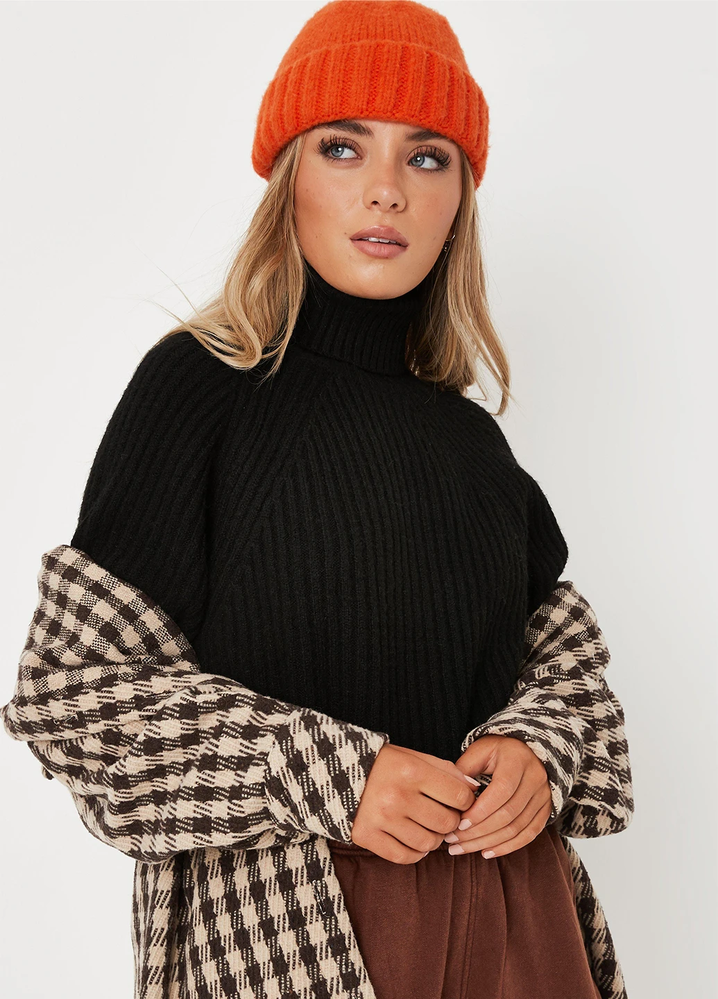 Черный демисезонный свитер Missguided