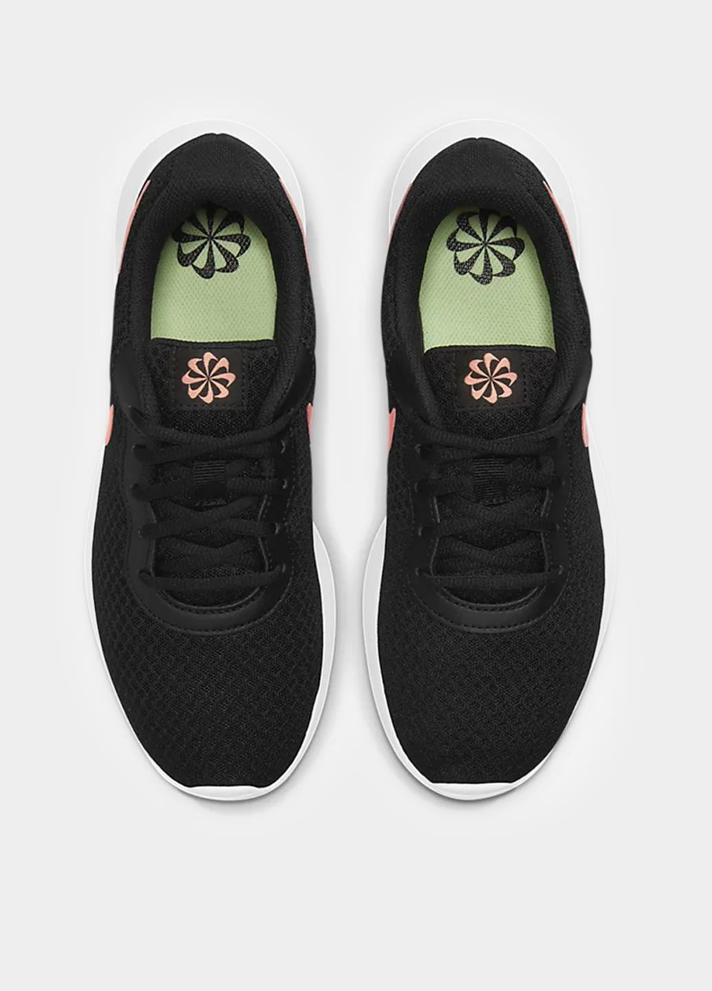 Кроссовки DJ6257-001 Nike Tanjun чёрно-белые демисезоны (317231435)