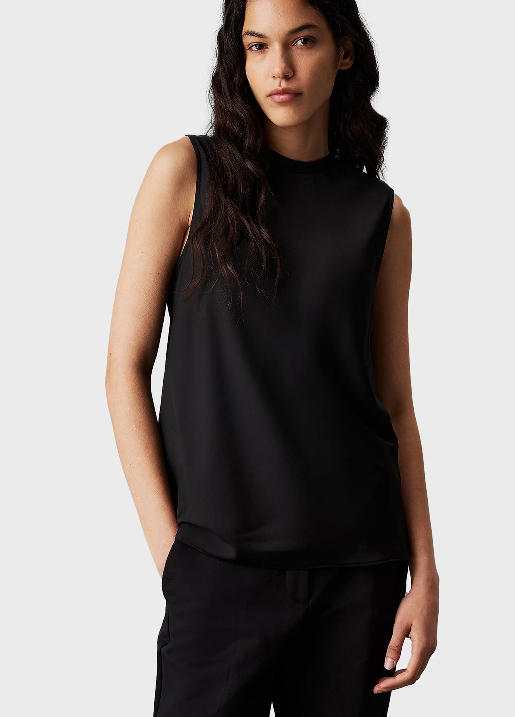 Чёрная блуза Calvin Klein