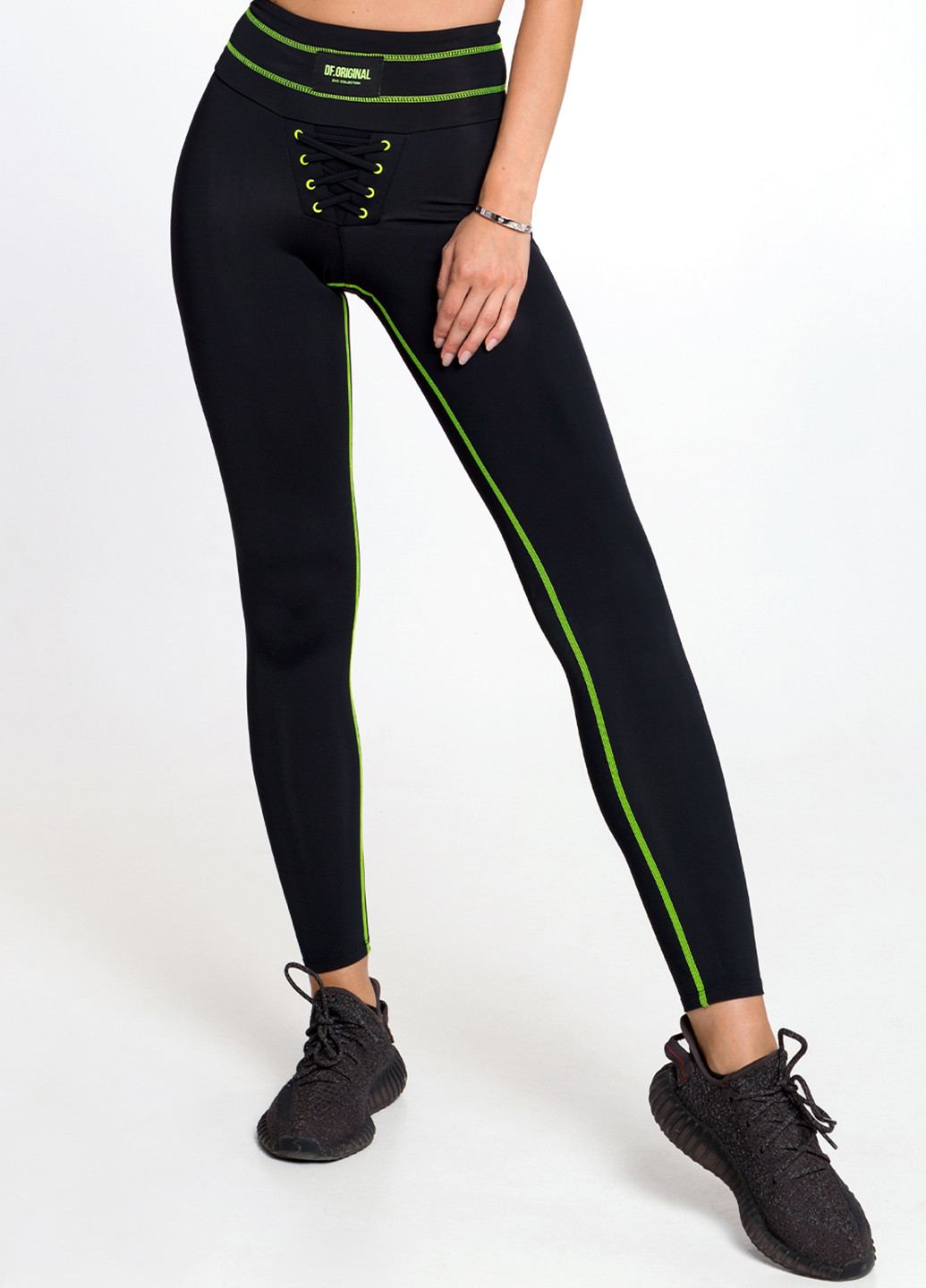 Черные демисезонные леггинсы DF.Original