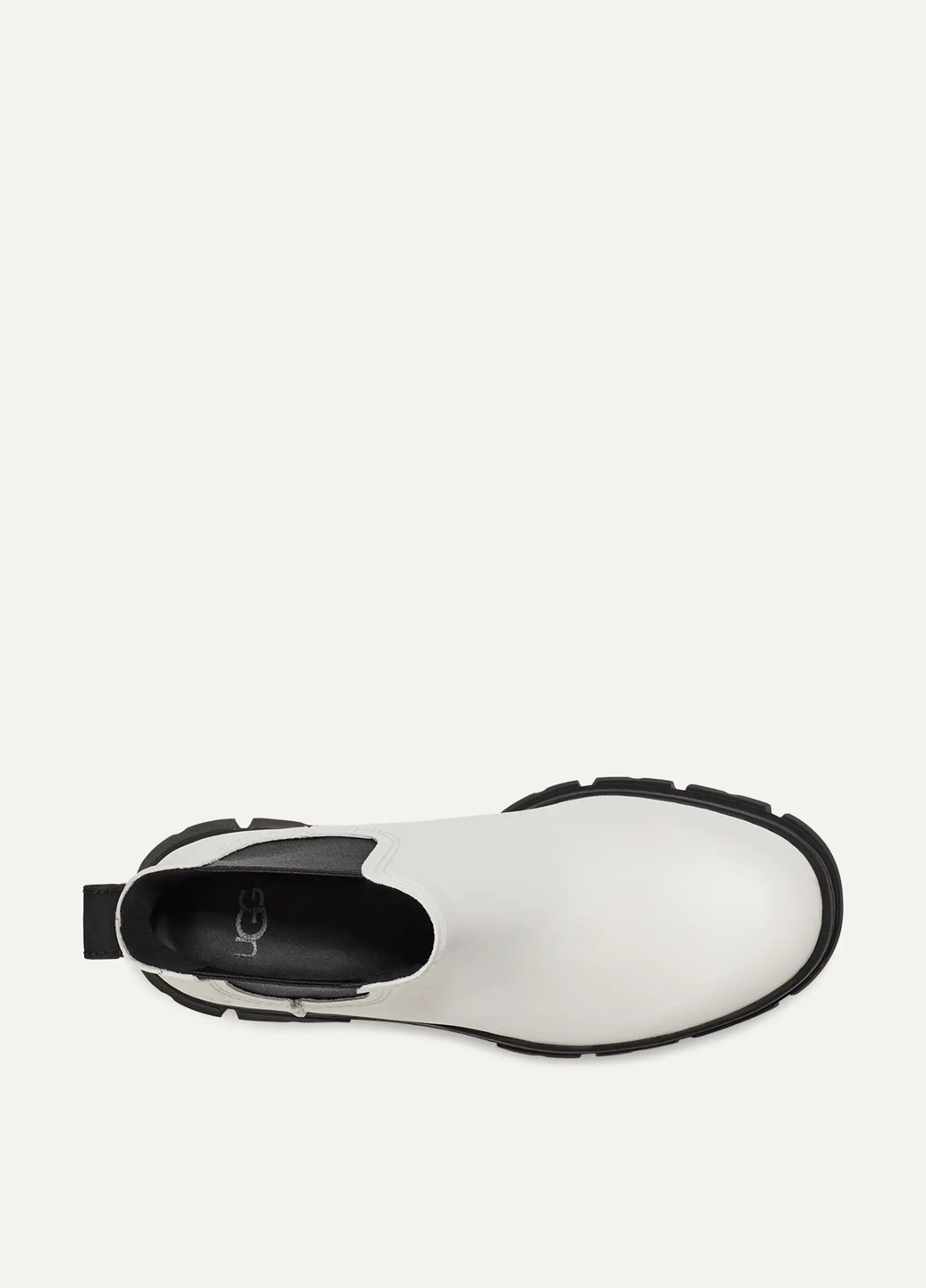 Осенние ботинки челси UGG без декора тканевые