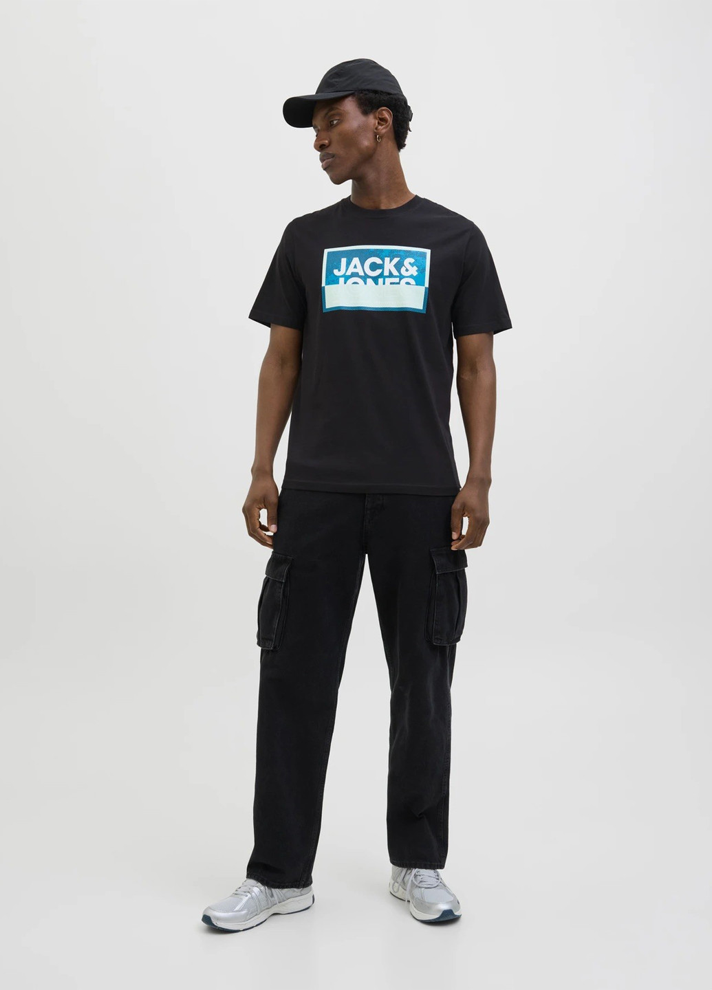 Черная футболка Jack & Jones