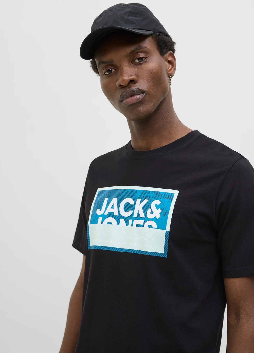 Черная футболка Jack & Jones