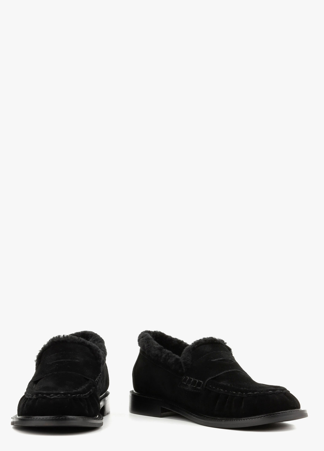 Le'BERDES Туфли черный з натуральная замша, украина — зима (370483587)