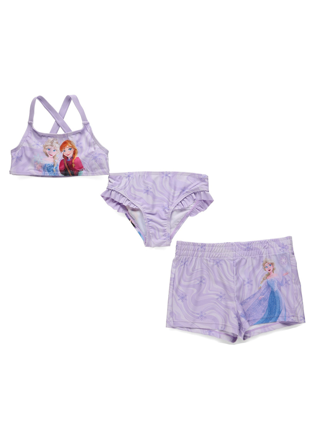 Купальний костюм (топ, трусики, шорти) C&A (365957471)