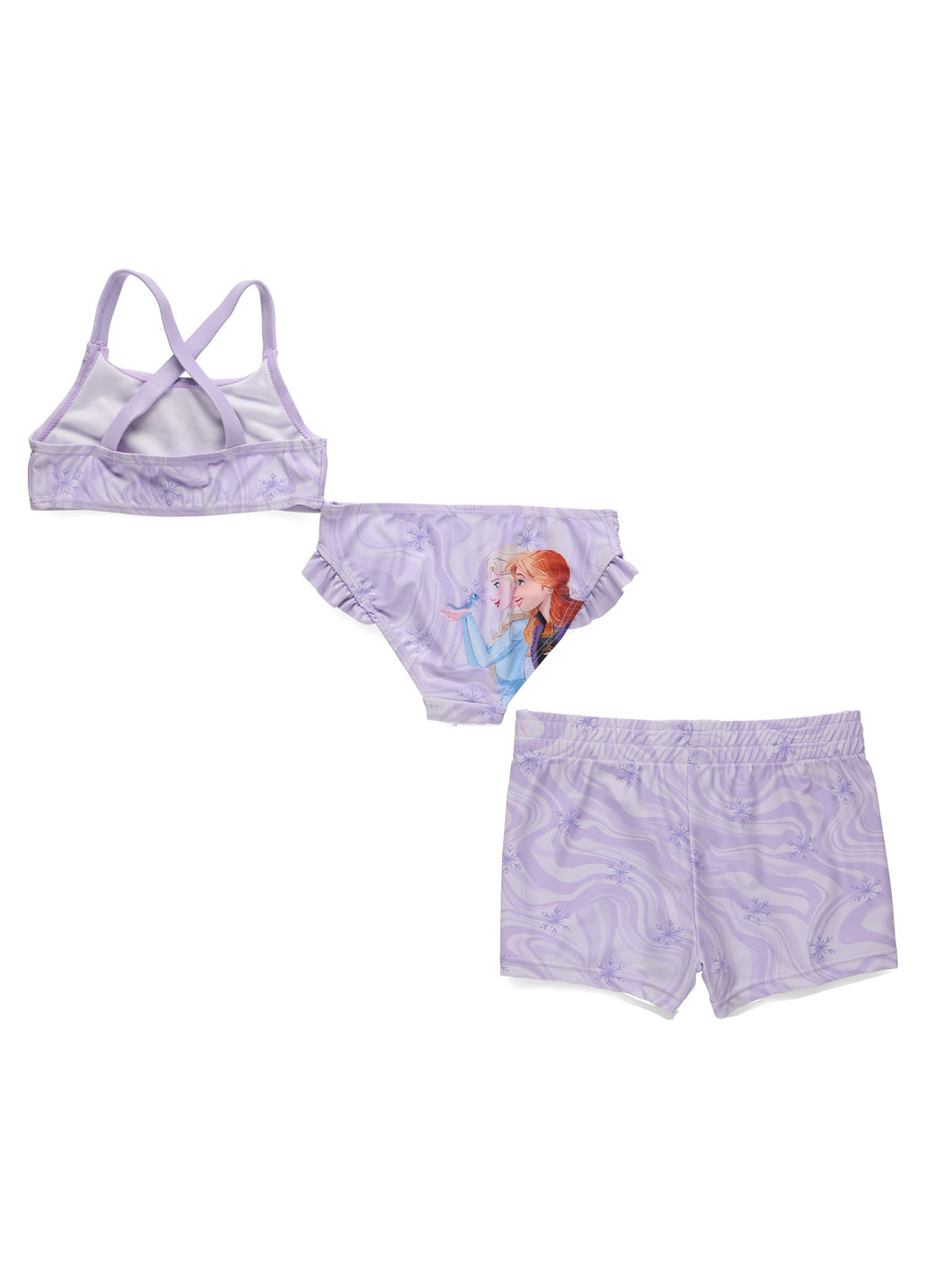 Купальний костюм (топ, трусики, шорти) C&A (365957471)