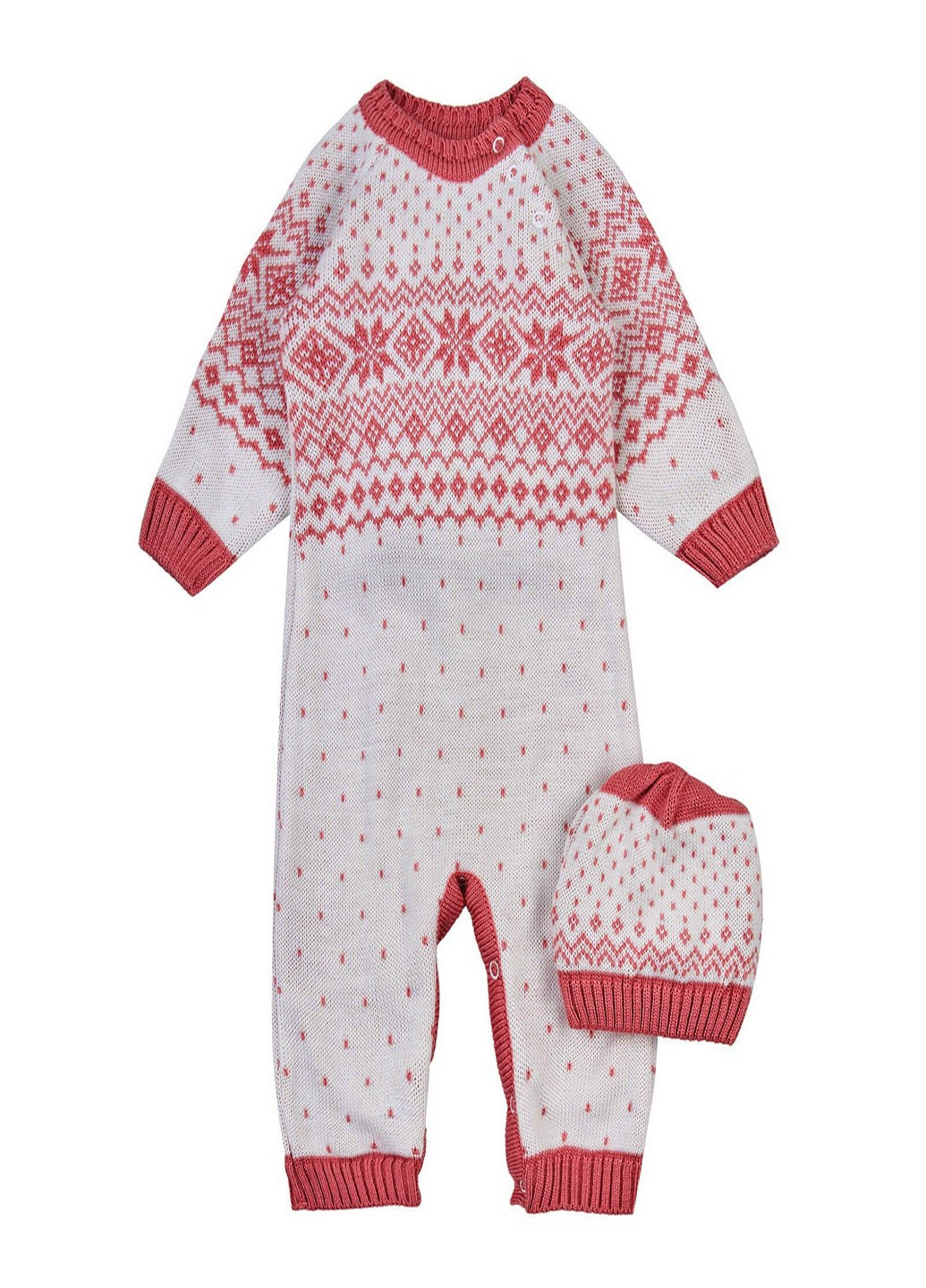 Красный демисезонный комплект детский Mari-Knit