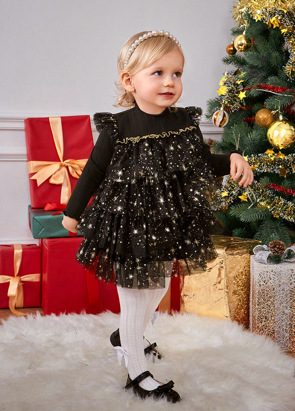 Чёрное платье SHEIN (331739290)