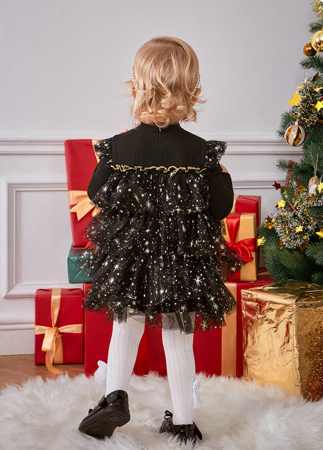 Чёрное платье SHEIN (331739290)