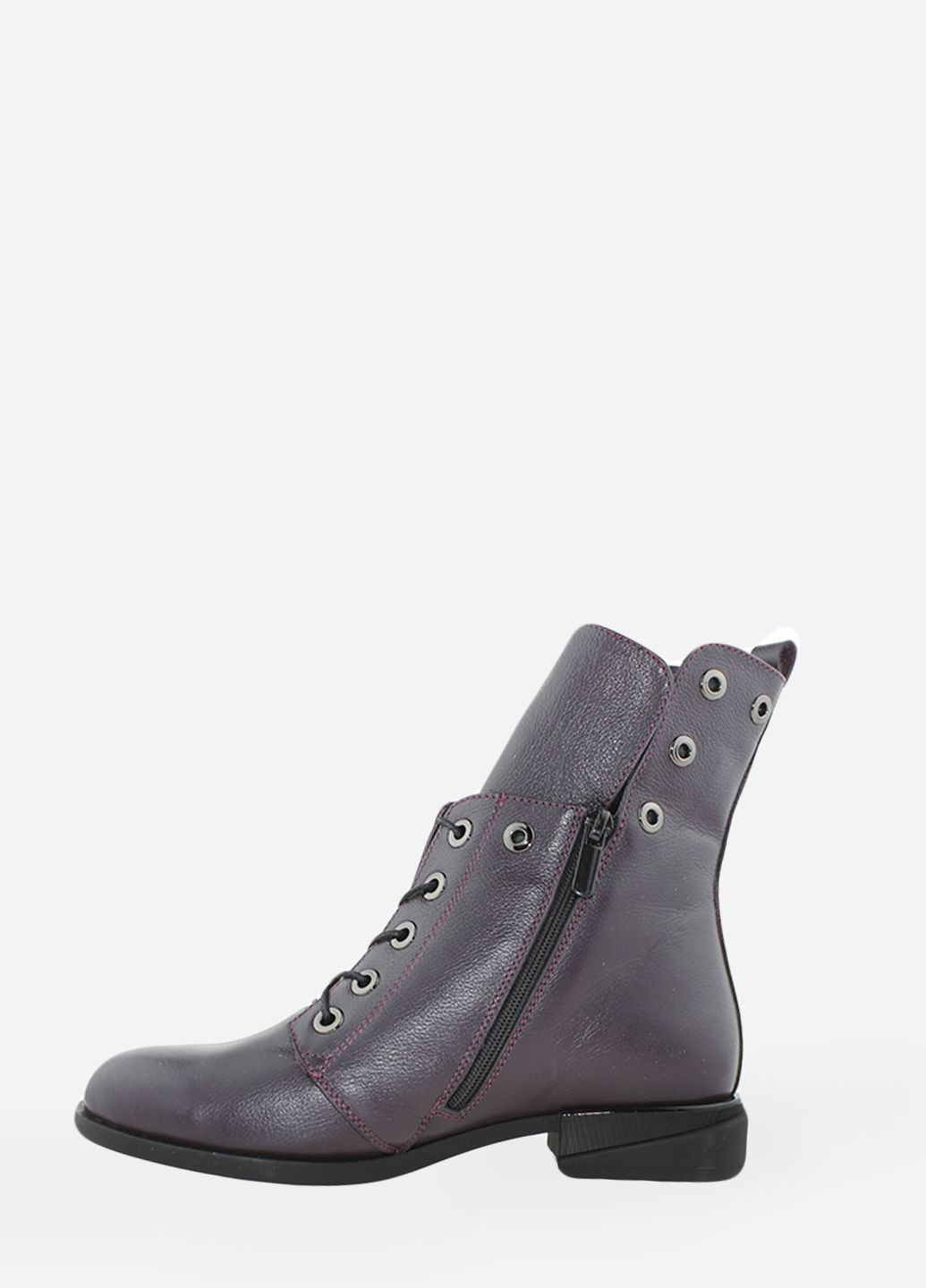 Осенние ботинки rk001 бордовый Kseniya