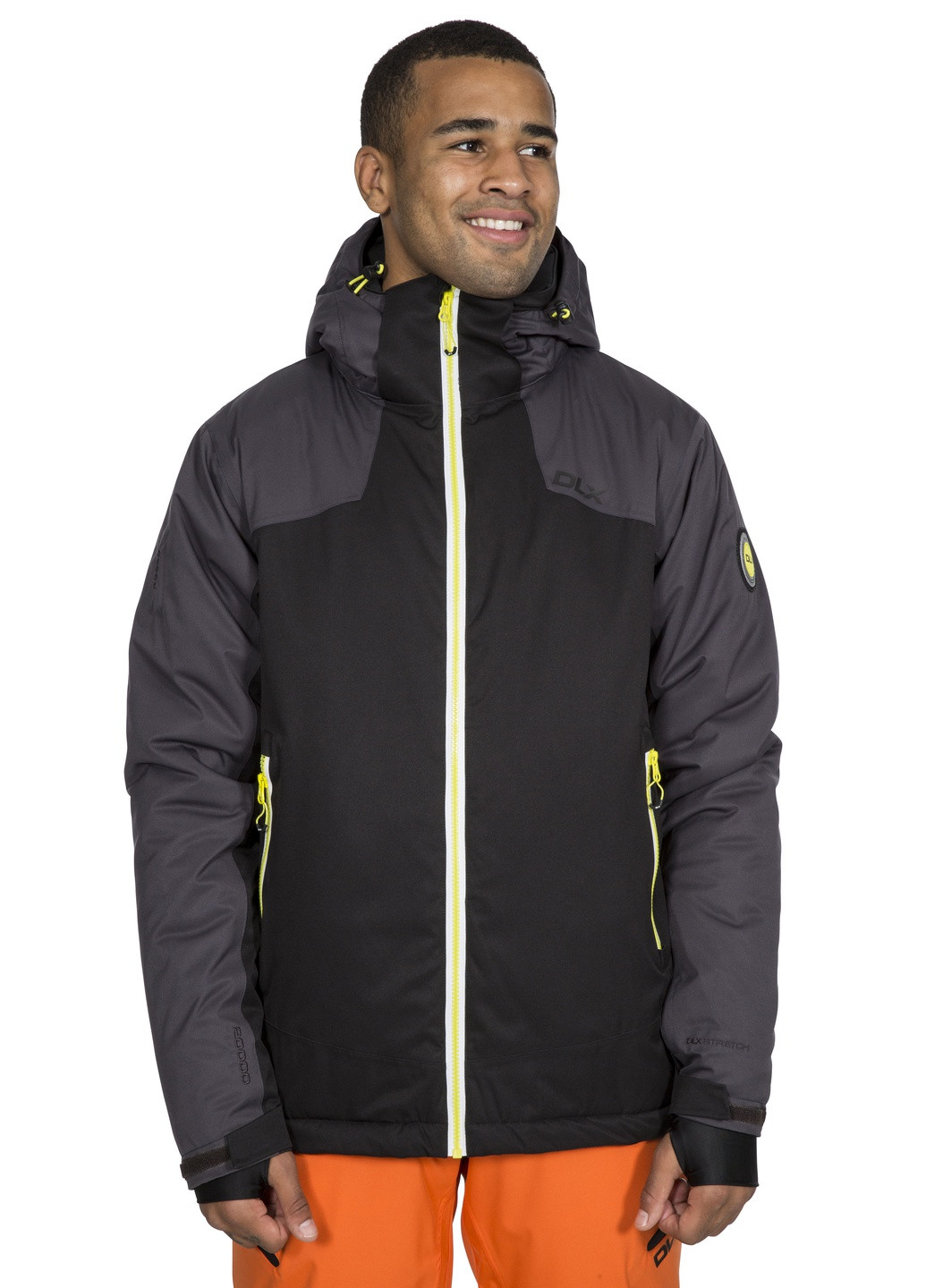 Черная зимняя куртка Trespass COULSON - MALE DLX SKI JKT