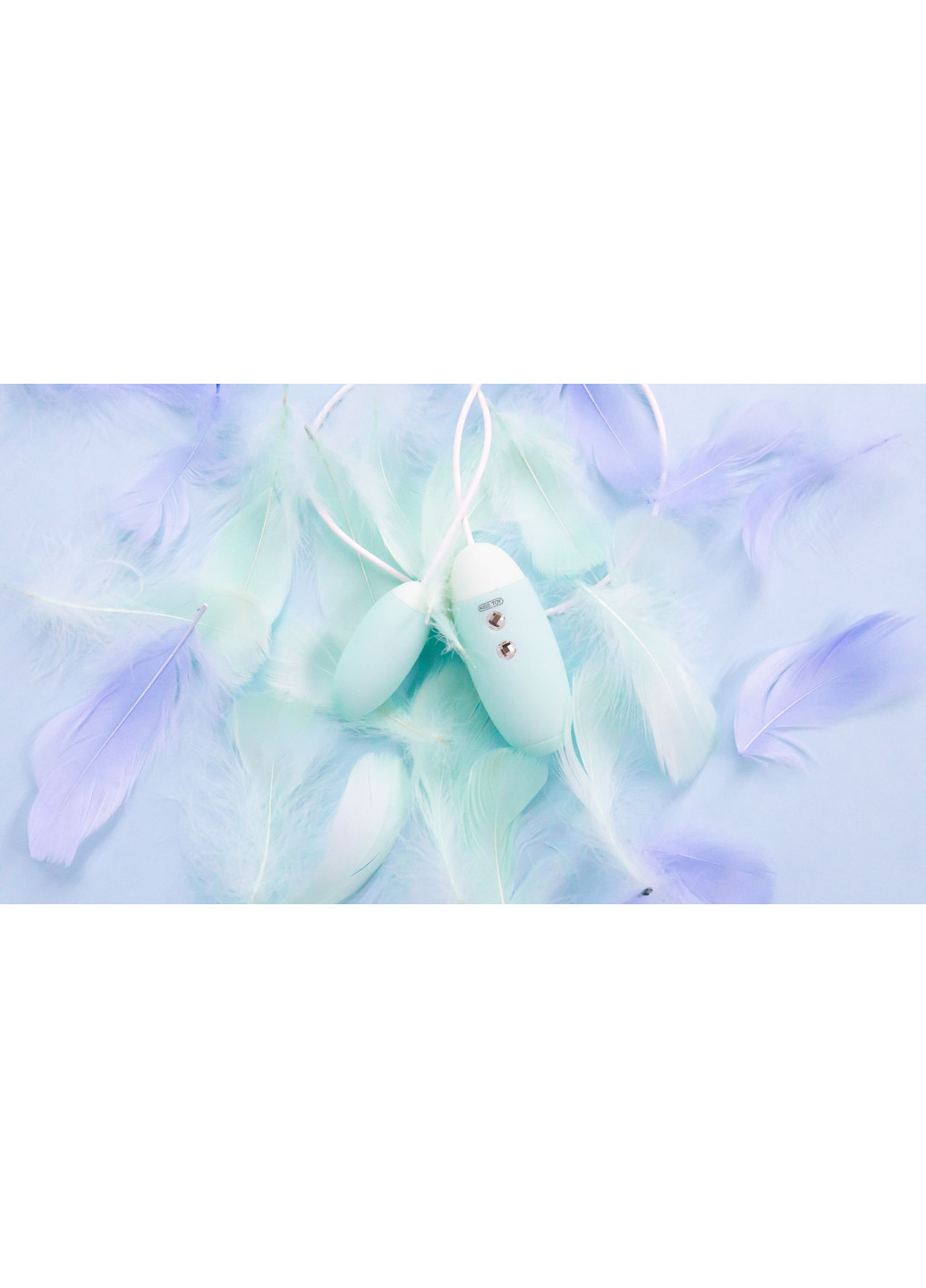 Вакуумний стимулятор з віброяйцем 2-в-1 KisToy Miss VV Cyan KissToy (252297556)