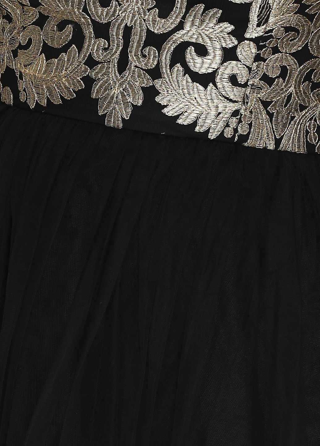 Черное коктейльное платье Chi Chi однотонное