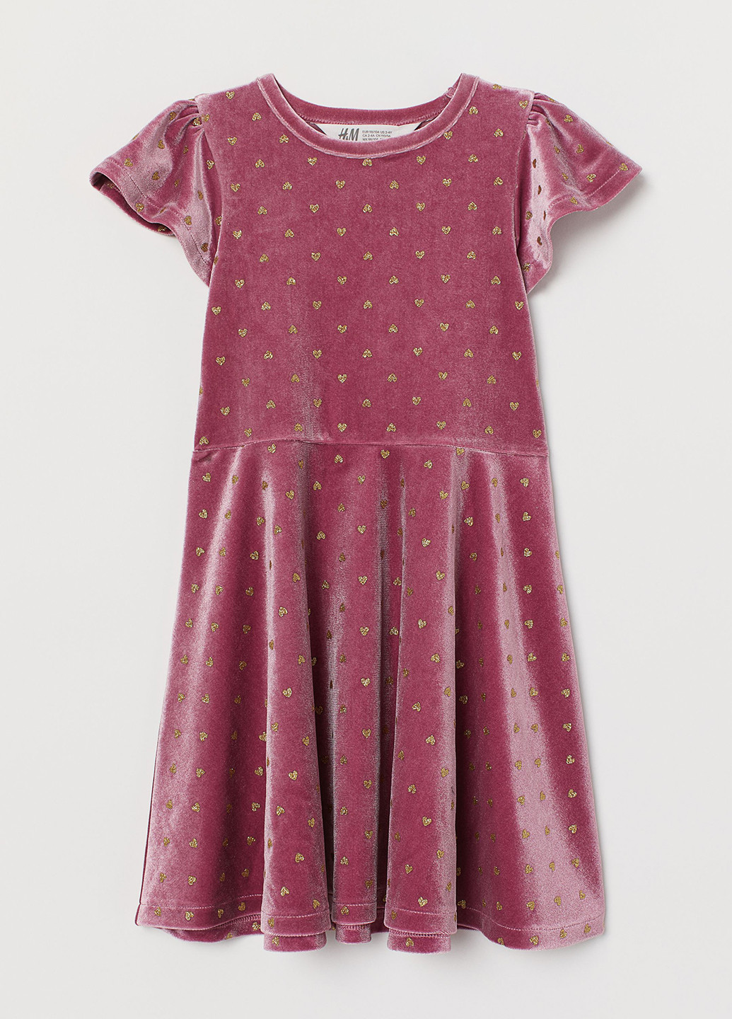 Темно-рожева сукня H&M (187655742)